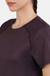 Amante Quick Dry Relaxed Top - Midnight Plum — thumbnail 5